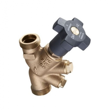 Вентиль свободного потока "Aquastrom"(F) бронза, Ду 25, G 1 1/4" x G 1 1/4" без сливного штуцера