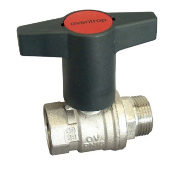 Шаровый кран Optibal  Ду 20, 3/4 ВР, G 3/4 НР, латунь