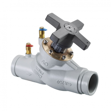 Регулирующий вентиль Hydrocontrol VGC Ду65, круглый желоб для соединительной муфты 73 мм