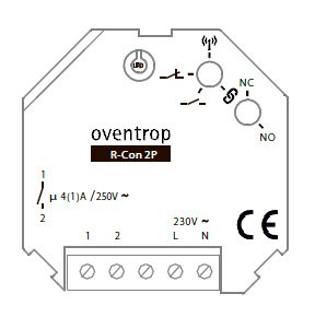 Преобразователь сигнала R-Con 2P, 230 В, без штекера