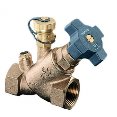 Вентиль Aquastrom KFR, Ду20, Rp 3/4" x Rp 3/4" со сливным штуцером