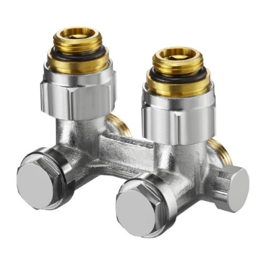 Присоединительный узел Multiflex F ZBU 1/2" НР x 3/4" НР, угловой, для слива