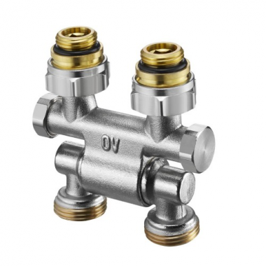 Присоединительный узел Multiflex F ZBU 1/2" НР x 3/4" НР, поворотный, для слива
