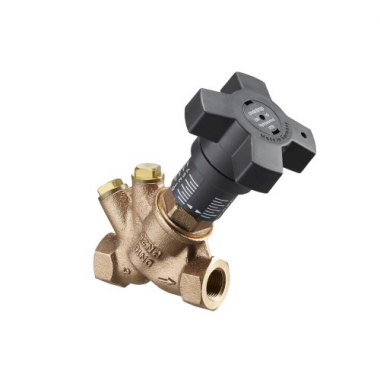 Регулирующий вентиль Hydrocontrol VTR Ду15, 1/2"ВР, бронза, c заглушками