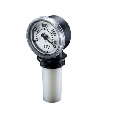 Механический указатель уровня топлива плавная настройка 1 1/2", 0-200 см