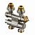 Multiblock TF присоединительный узел 1/2"НГ x 3/4"НР, латунь,поворотный