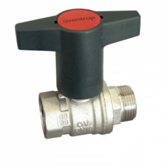 Шаровый кран Optibal  Ду 20, 3/4 ВР, G 3/4 НР, латунь