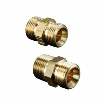 Двойной ниппель "Ofix-Oil" 1/4"НР* 3/8"НР