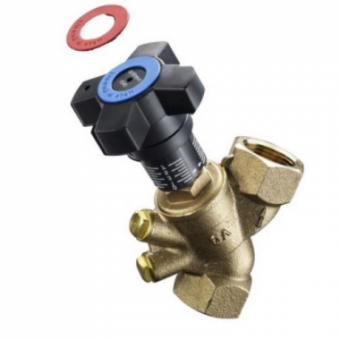 Регулирующий вентиль Hydrocontrol VTR Ду32, 1 1/2"НР, бронза, c заглушками