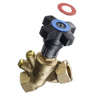 Регулирующий вентиль Hydrocontrol VTR Ду40, 1 3/4"НР, бронза, c заглушками